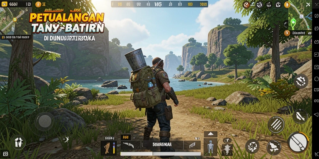 Gameplay mendalam di dunia terbuka 666I yang menakjubkan.