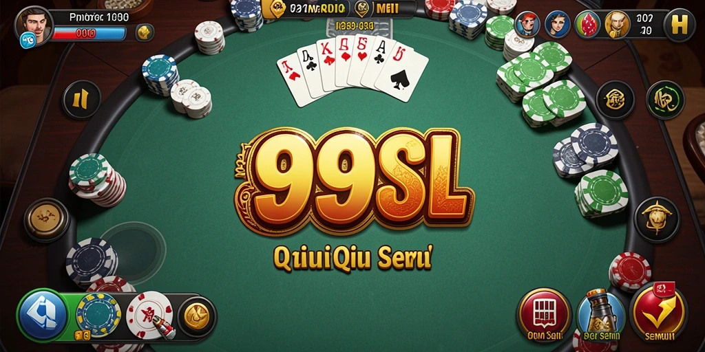 Tampilan gameplay QiuQiu yang menarik dan mendebarkan.