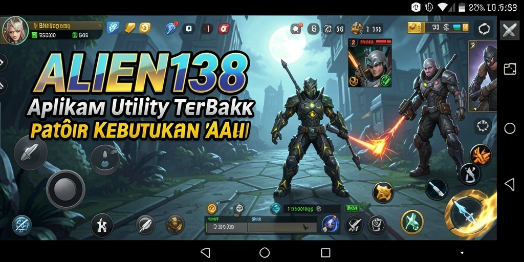 Tampilan antarmuka ALIEN138 yang intuitif dan mudah digunakan.