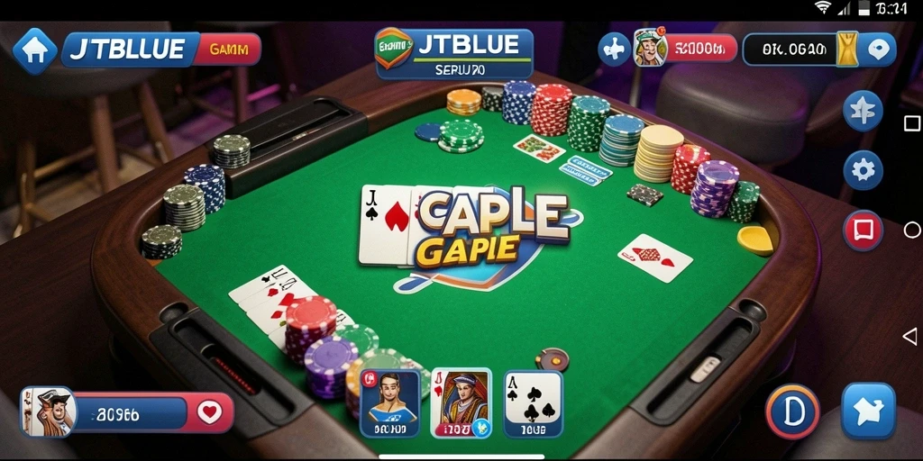 Tampilan gameplay seru dan interaktif dari JTBLUE.
