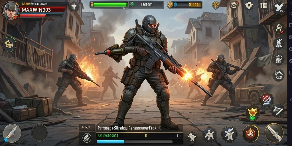 Tampilan gameplay MAXWIN303 dengan strategi mendalam dan grafis yang menarik.