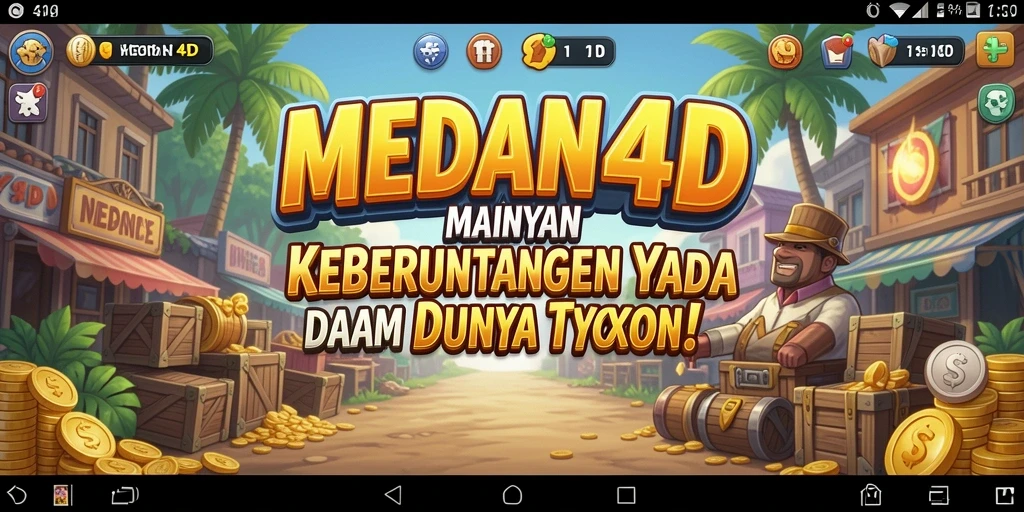 Tampilan gameplay MEDAN4D yang menarik dan menarik.