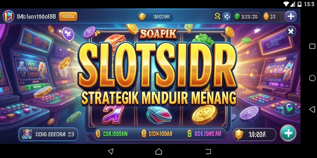 Tampilan gameplay SLOTSIDR dengan strategi cerdas dan langkah-langkah menantang.