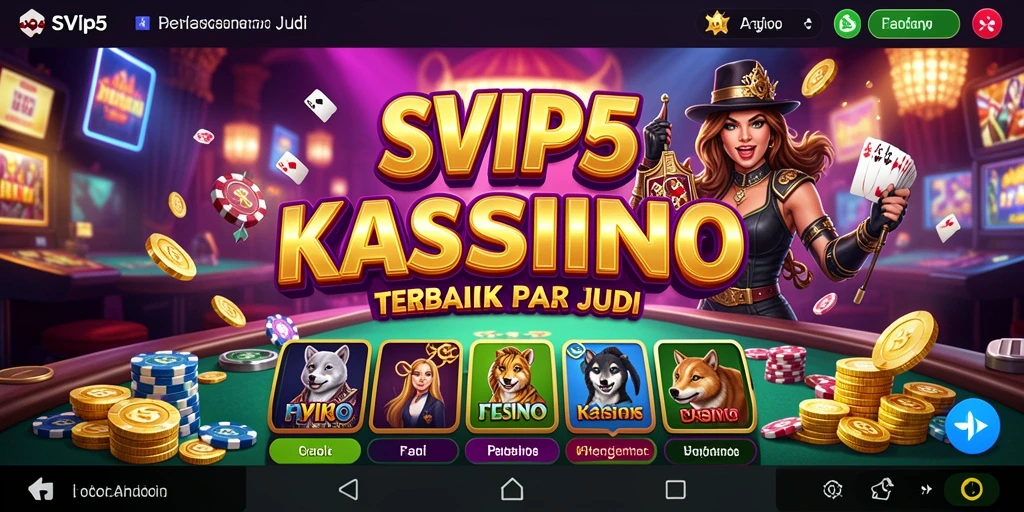 Tampilan gameplay yang mengasyikkan di SVIP5 dengan berbagai permainan kasino.
