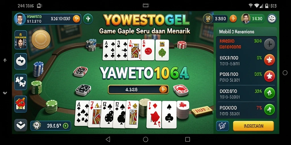 Tampilan gameplay YOWESTOGEL yang menarik dan interaktif.